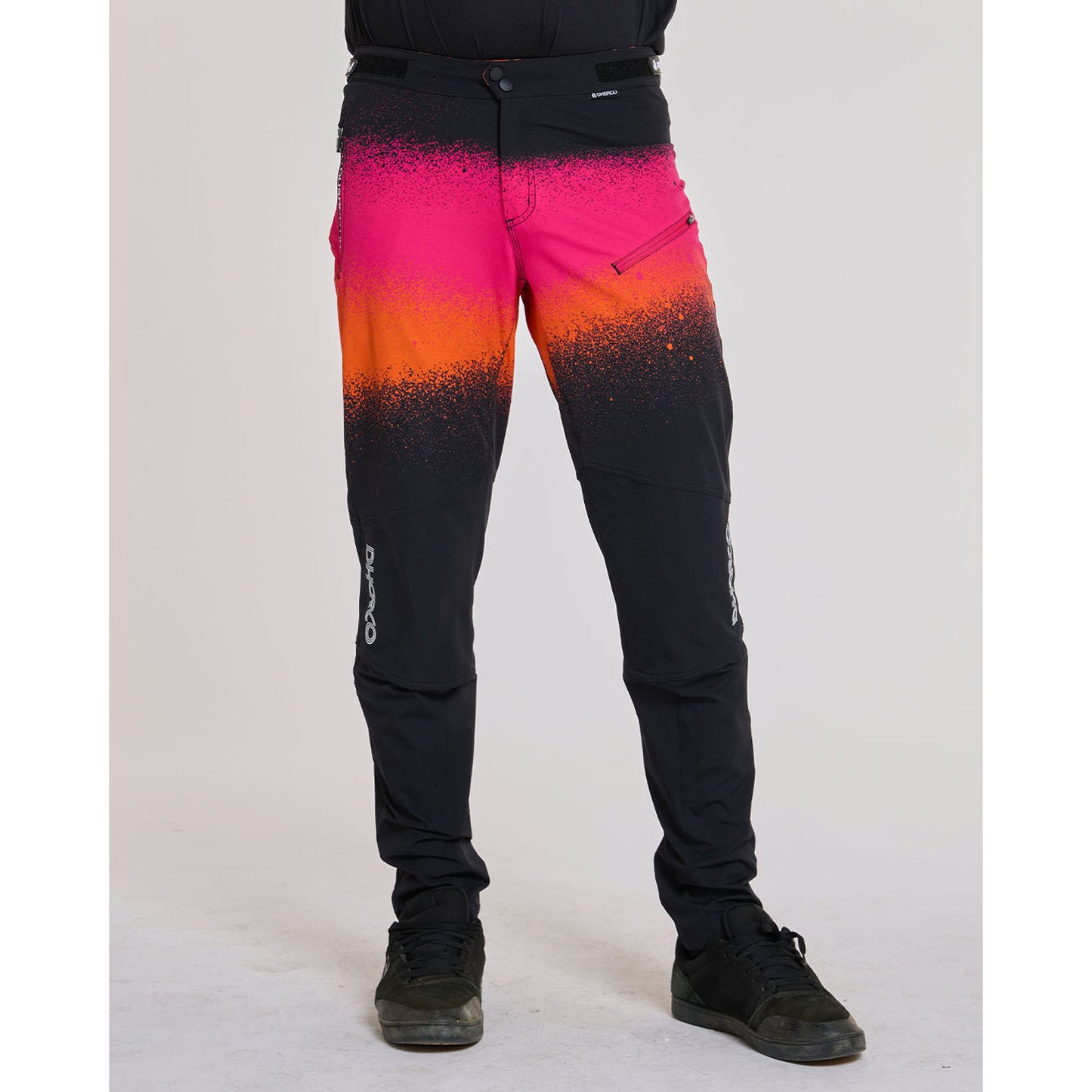 Calças DHARCO GRAVITY BLACK SNAKE Preto/Laranja
