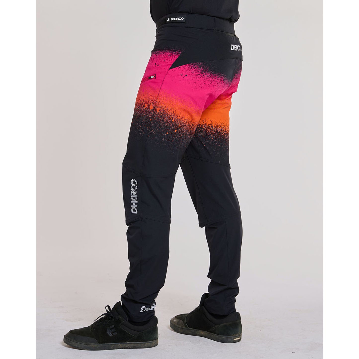 Calças DHARCO GRAVITY BLACK SNAKE Preto/Laranja