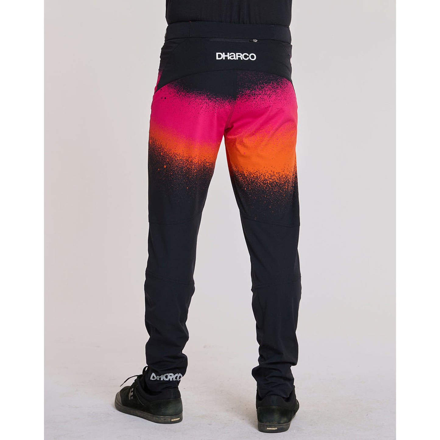 Calças DHARCO GRAVITY BLACK SNAKE Preto/Laranja