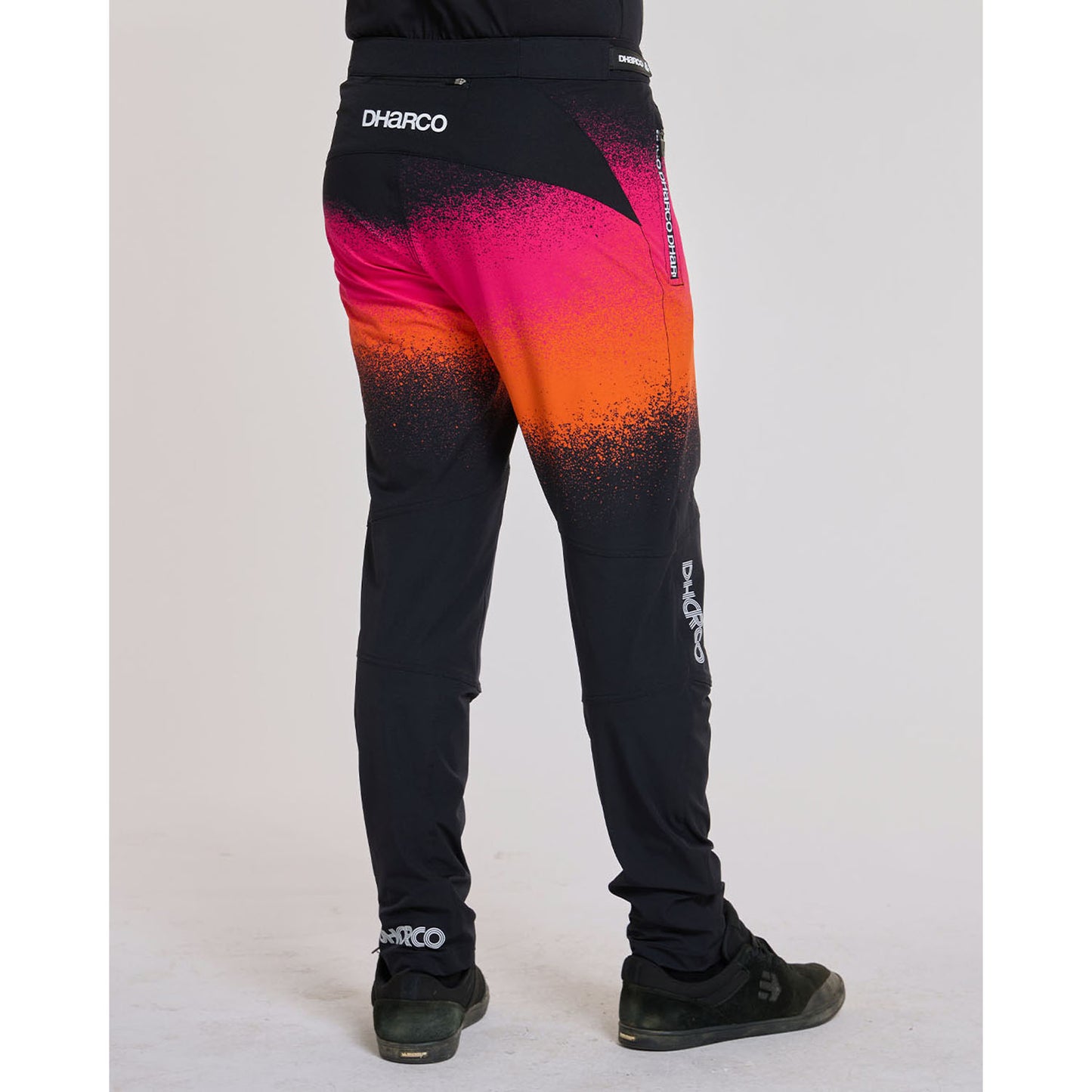 Calças DHARCO GRAVITY BLACK SNAKE Preto/Laranja