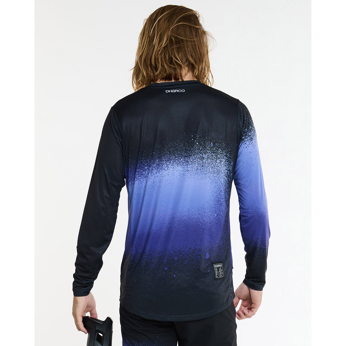 DHARCO ULTRA VIOLET Camisola de manga comprida Preto/Púrpura