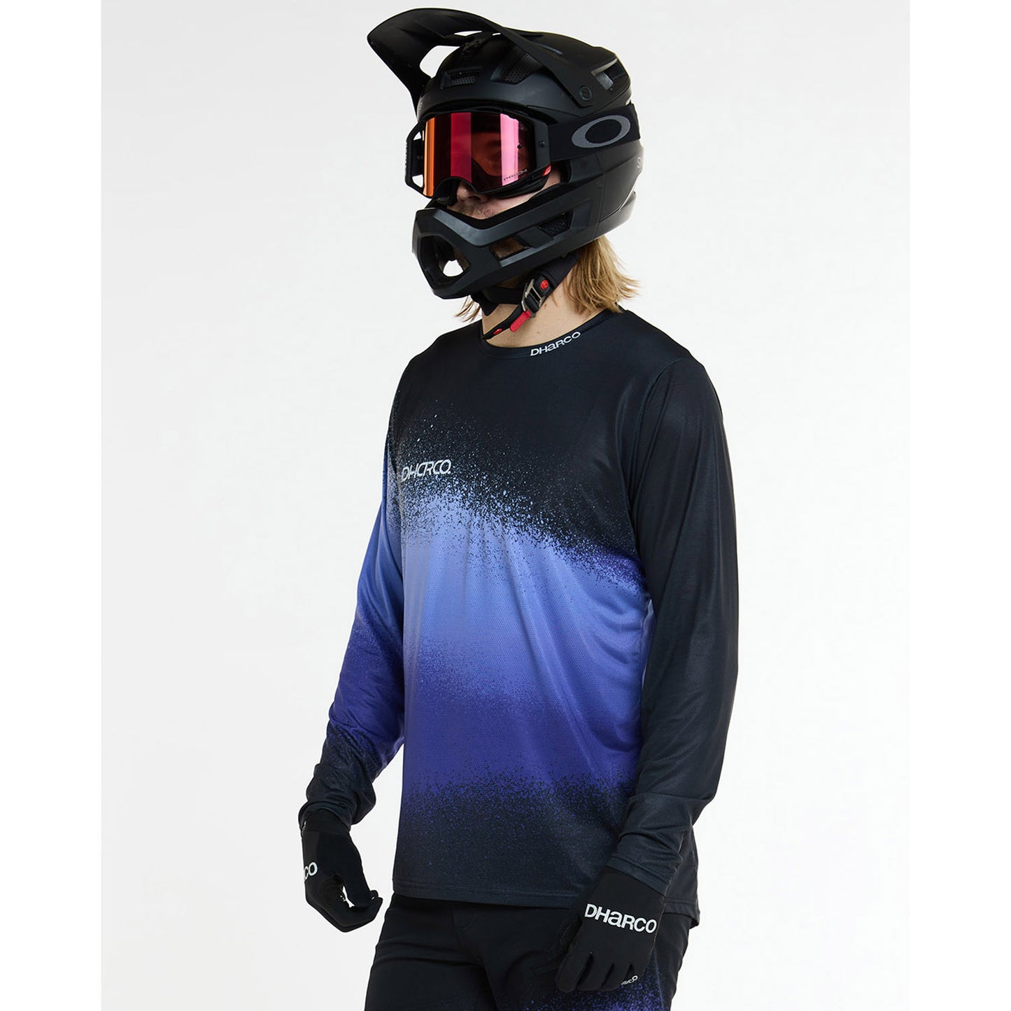 DHARCO ULTRA VIOLET Camisola de manga comprida Preto/Púrpura