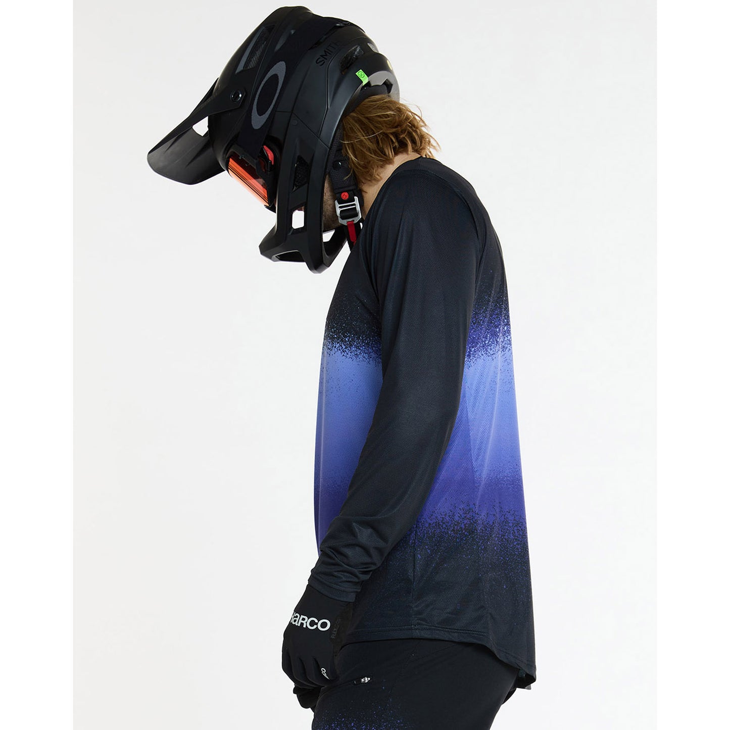DHARCO ULTRA VIOLET Camisola de manga comprida Preto/Púrpura