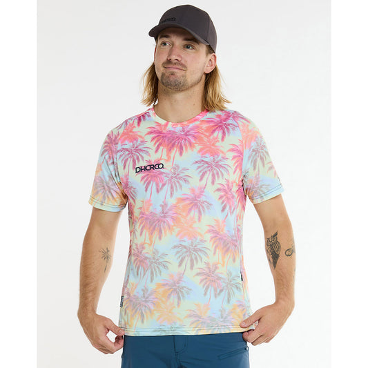 DHARCO HIGHBALL Camisola de manga curta Rosa/Azul