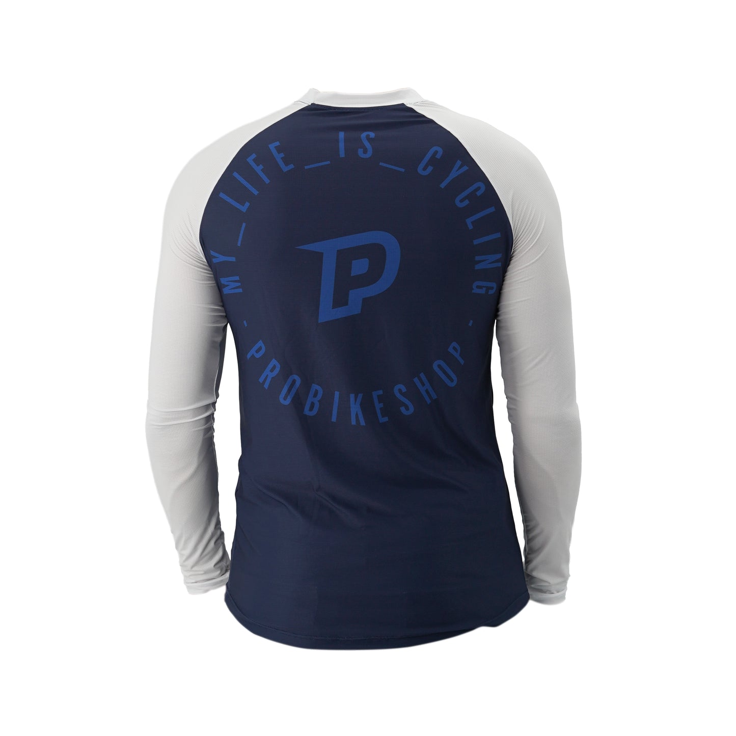 PROBIKESHOP FREERIDE Camisola de manga comprida Marinha/Branco
