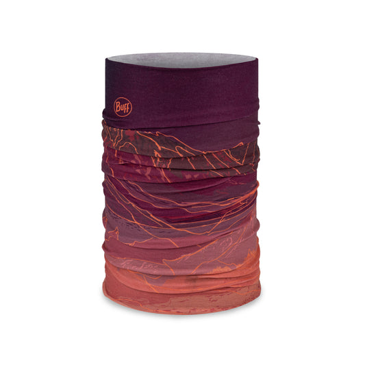 Colar BUFF ORIGINAL ECOSTRETCH Unal Bordeaux/Orange
