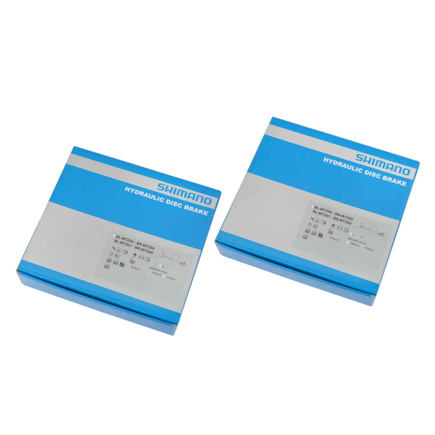Par de travões SHIMANO MT201/200 Discless