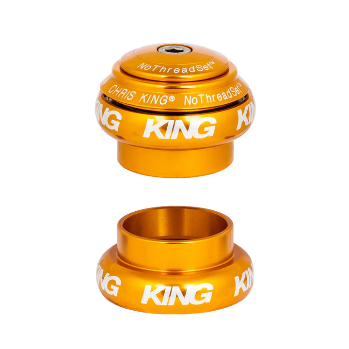 CHRIS KING NOTHREADSET 1"1/8 EC34 Auricular externo dourado