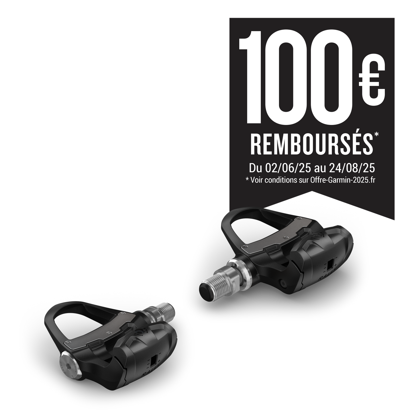 Pedais com sensor de potência GARMIN RALLY RK 100