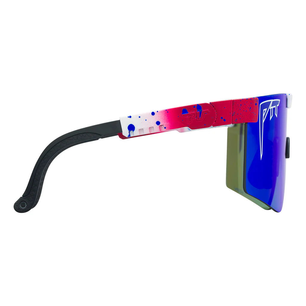 Óculos de proteção PIT VIPER THE FIRECRACKER ORIGINAL 2.0 NARROW HDPV Polarizado Azul