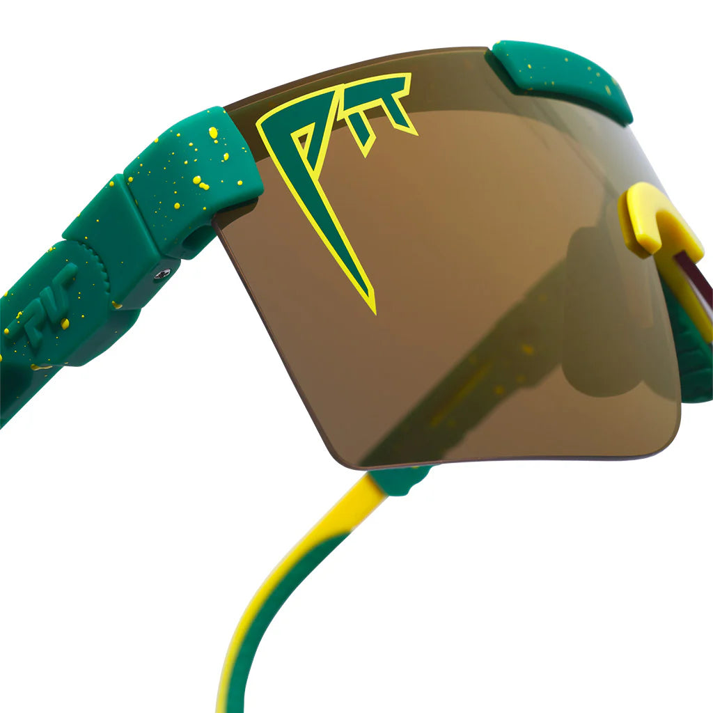 PIT VIPER THE STRAYA ORIGINAL 2.0 NARROW HDPV Óculos de proteção polarizados Ouro