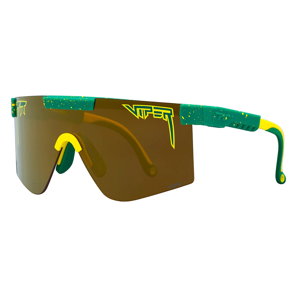 PIT VIPER THE STRAYA ORIGINAL 2.0 WIDE HDPV Óculos de proteção polarizados Ouro