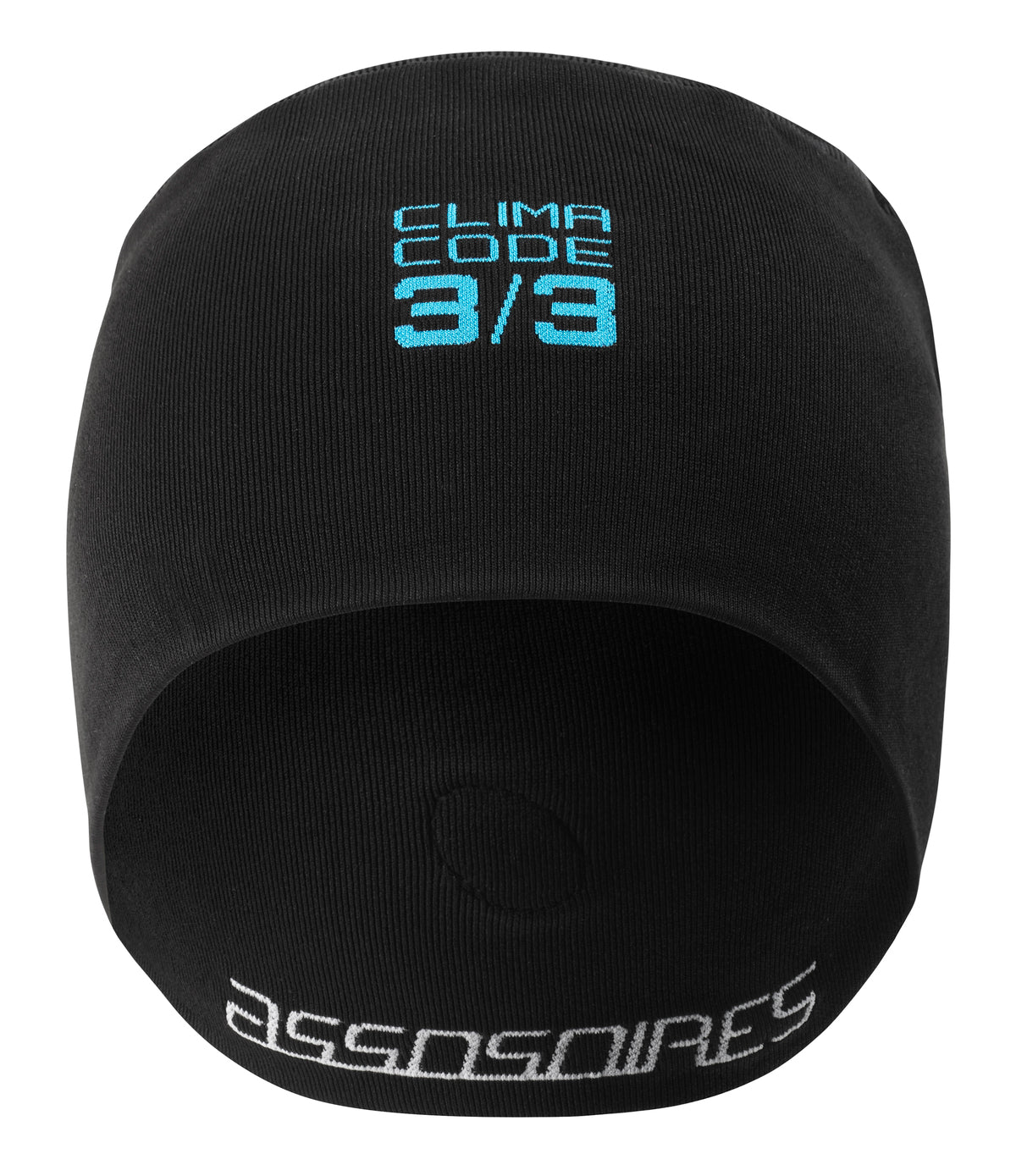 Gorro ASSOS WINTER sob o capacete Preto