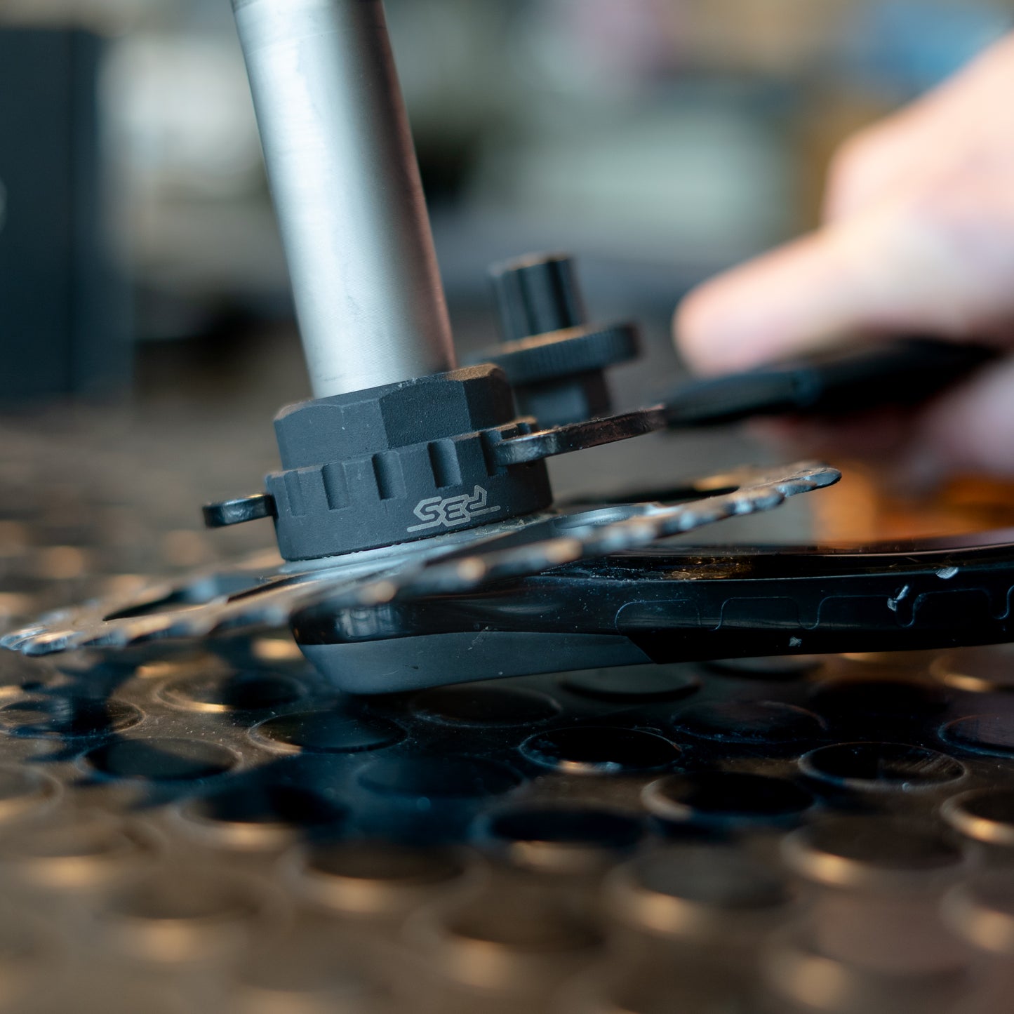 Chave para a corrente Shimano e caixa de velocidades PBS TOOLS de 16 estrias