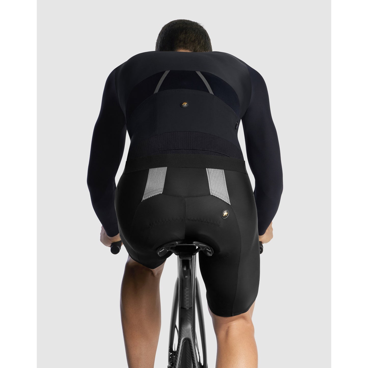 ASSOS MILLE GTO Manga comprida C2 Preto Series Jersey