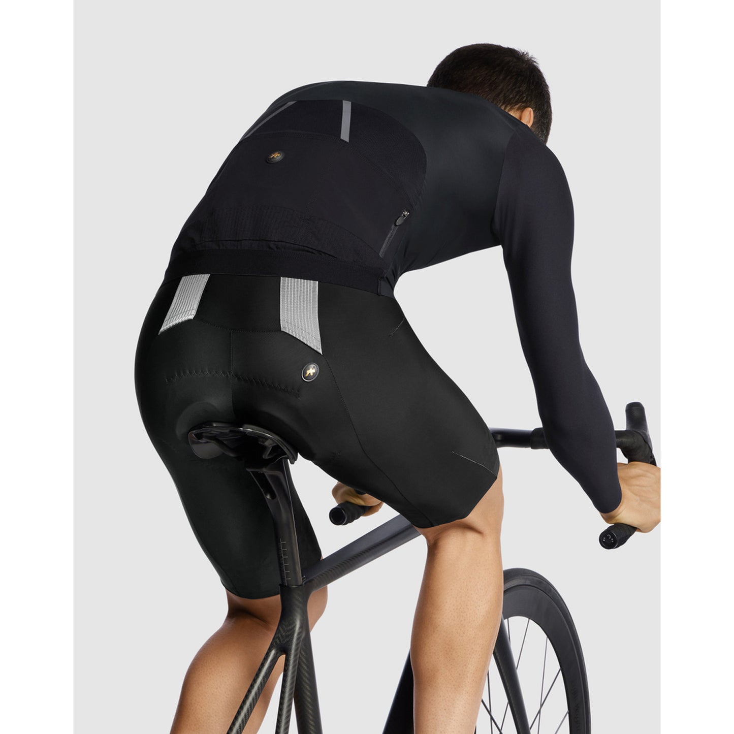 ASSOS MILLE GTO Manga comprida C2 Preto Series Jersey