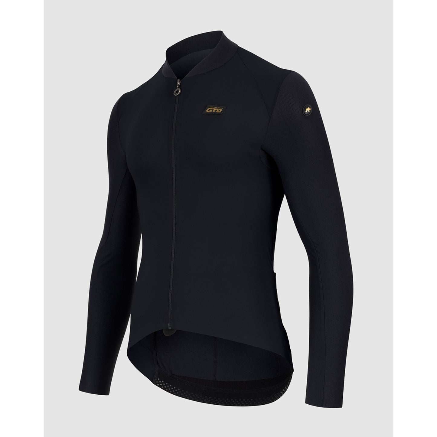 ASSOS MILLE GTO Manga comprida C2 Preto Series Jersey