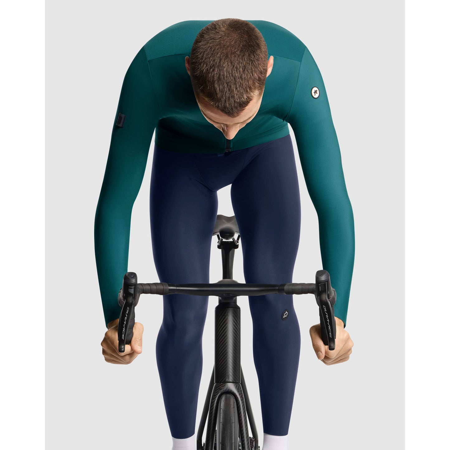 ASSOS MILLE GT Manga comprida C2 Foundation Verde Jersey
