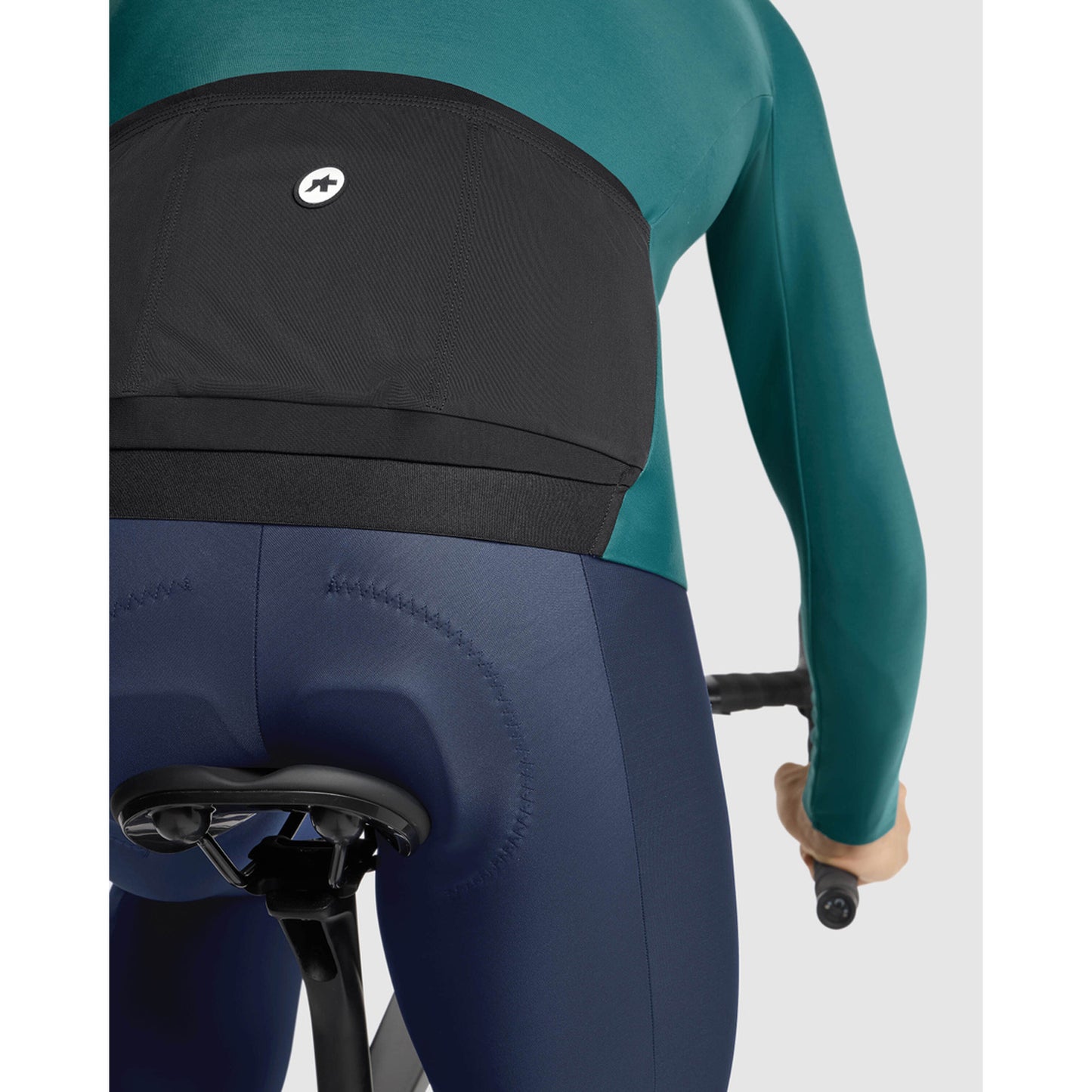 ASSOS MILLE GT Manga comprida C2 Foundation Verde Jersey