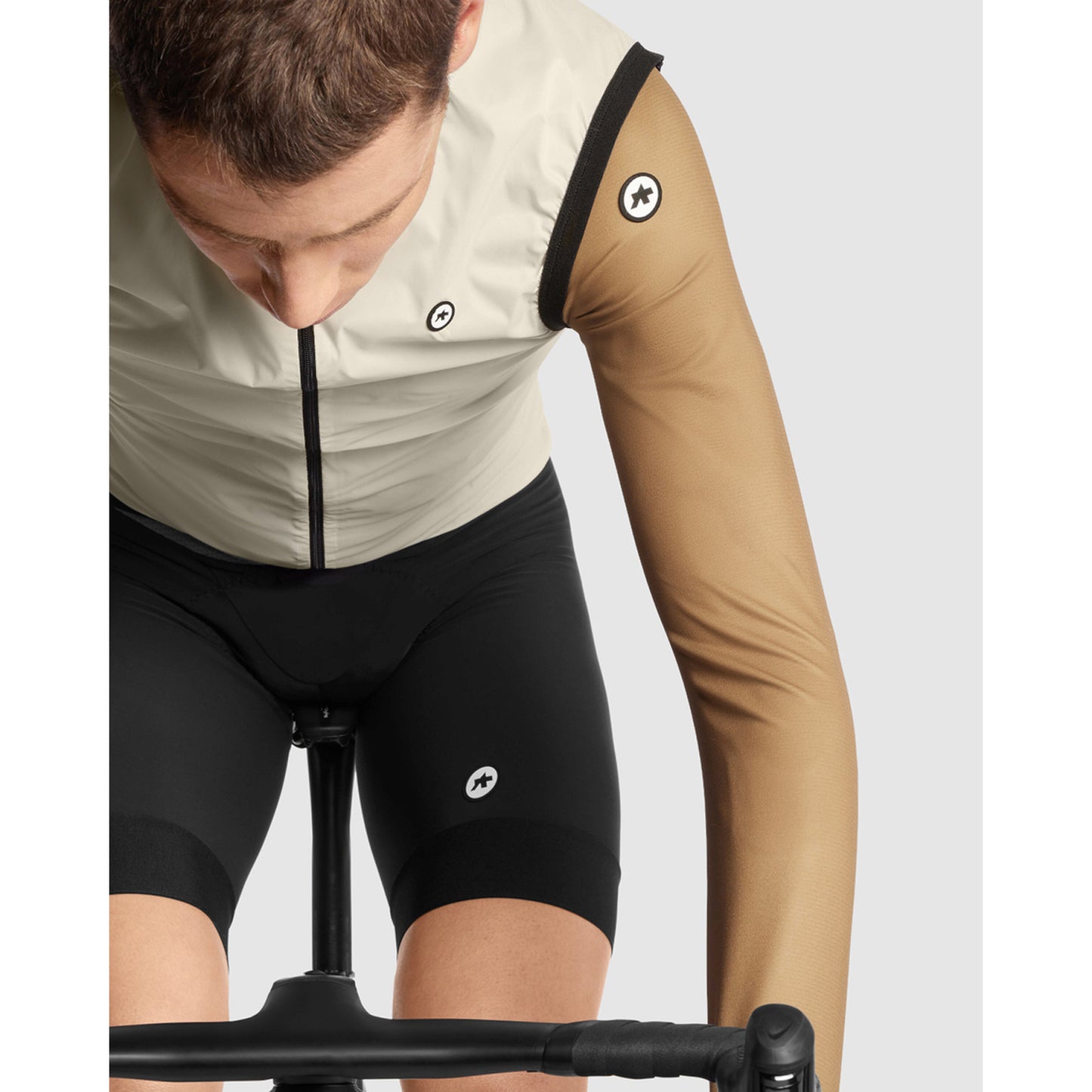 Casaco sem mangas ASSOS MILLE GT Wind C2 Moon Sand