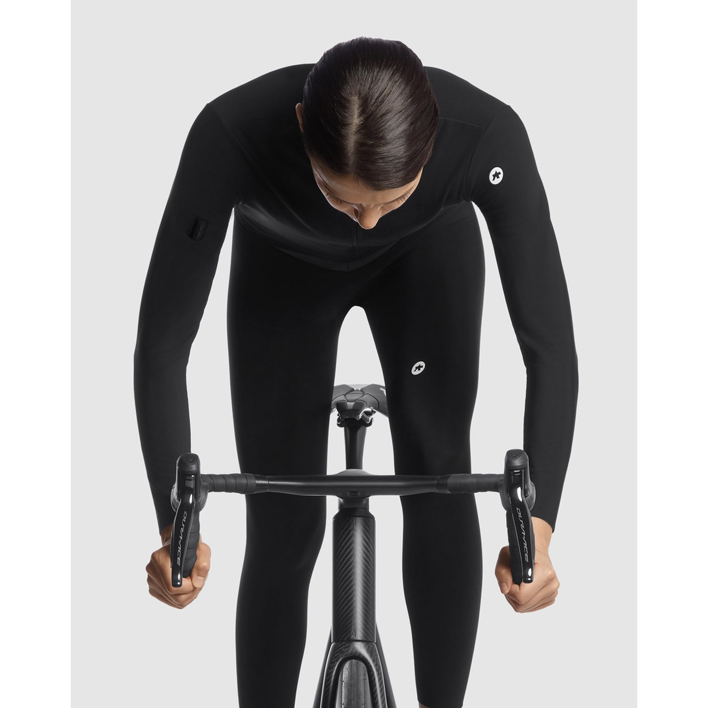 ASSOS UMA GT C2 Camisola de manga comprida para mulher Série preta