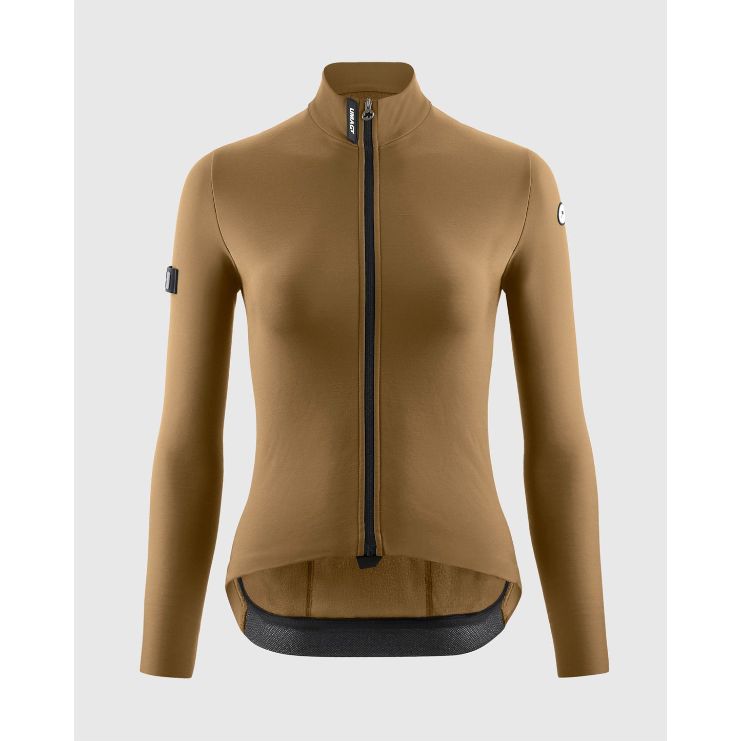 ASSOS UMA GT C2 Camisola de manga comprida para mulher Cinza bronze