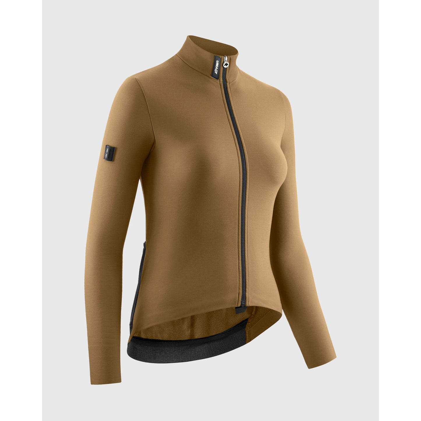 ASSOS UMA GT C2 Camisola de manga comprida para mulher Cinza bronze