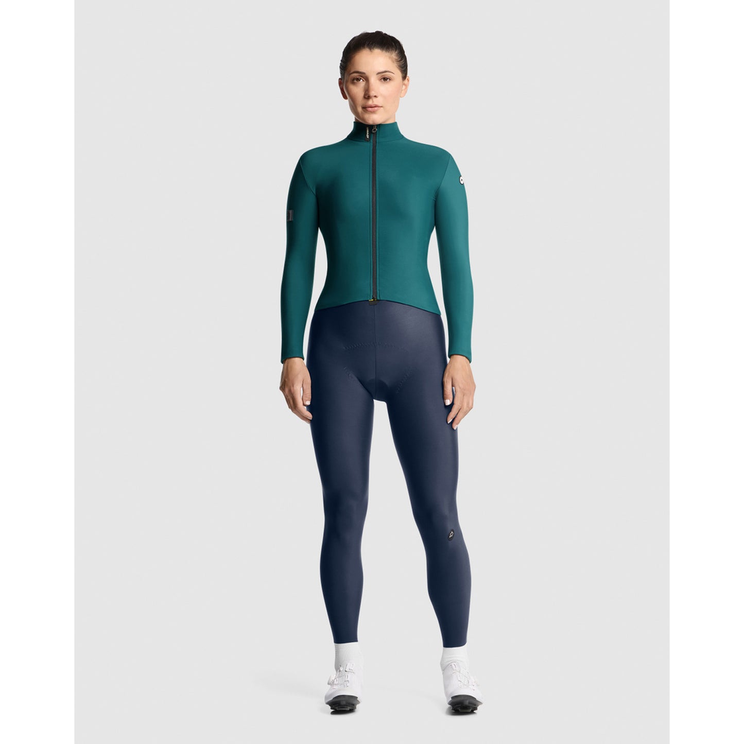 ASSOS UMA GT C2 Camisola de manga comprida verde Fundação para mulher