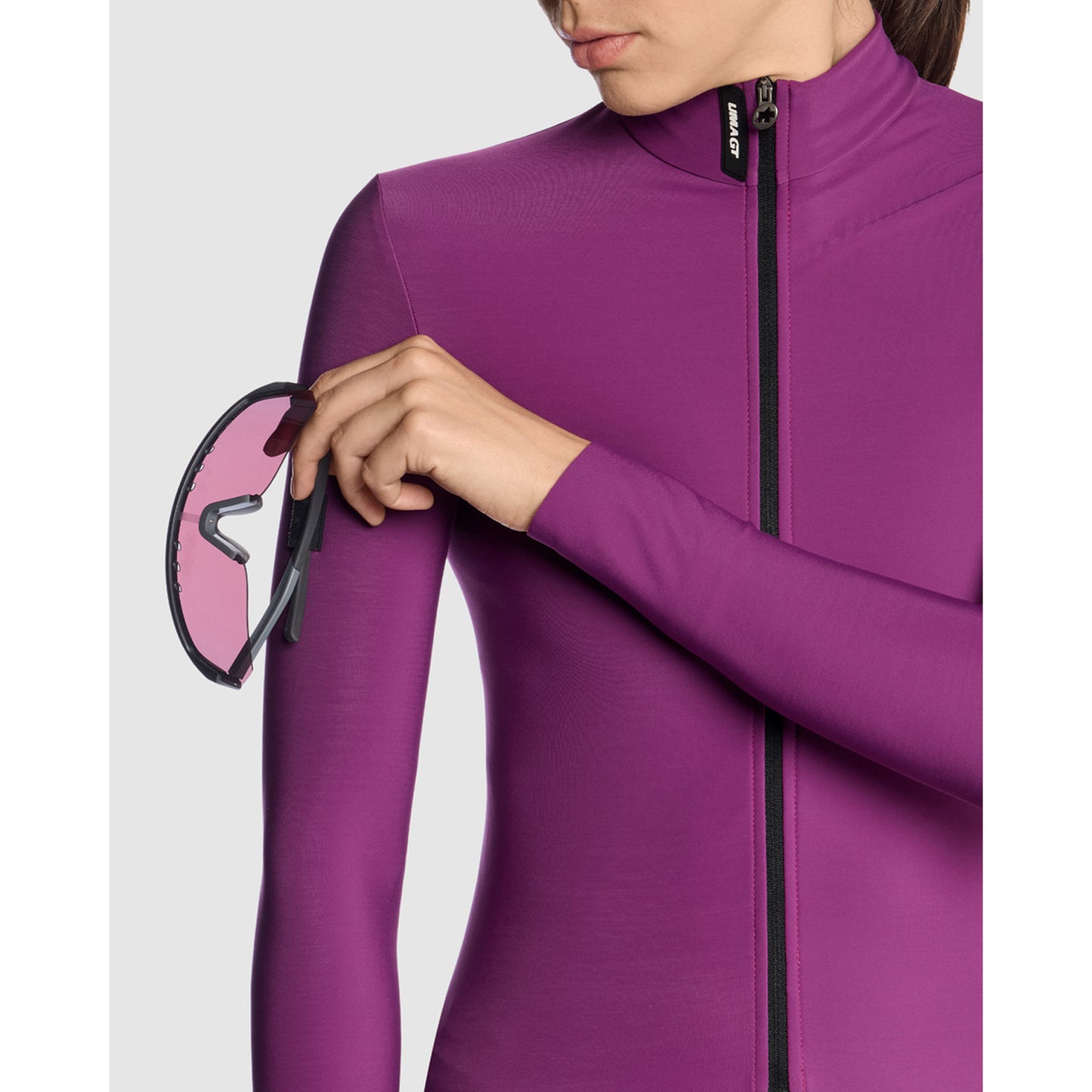 ASSOS UMA GT C2 Camisola de manga comprida para mulher Alchemy Purple
