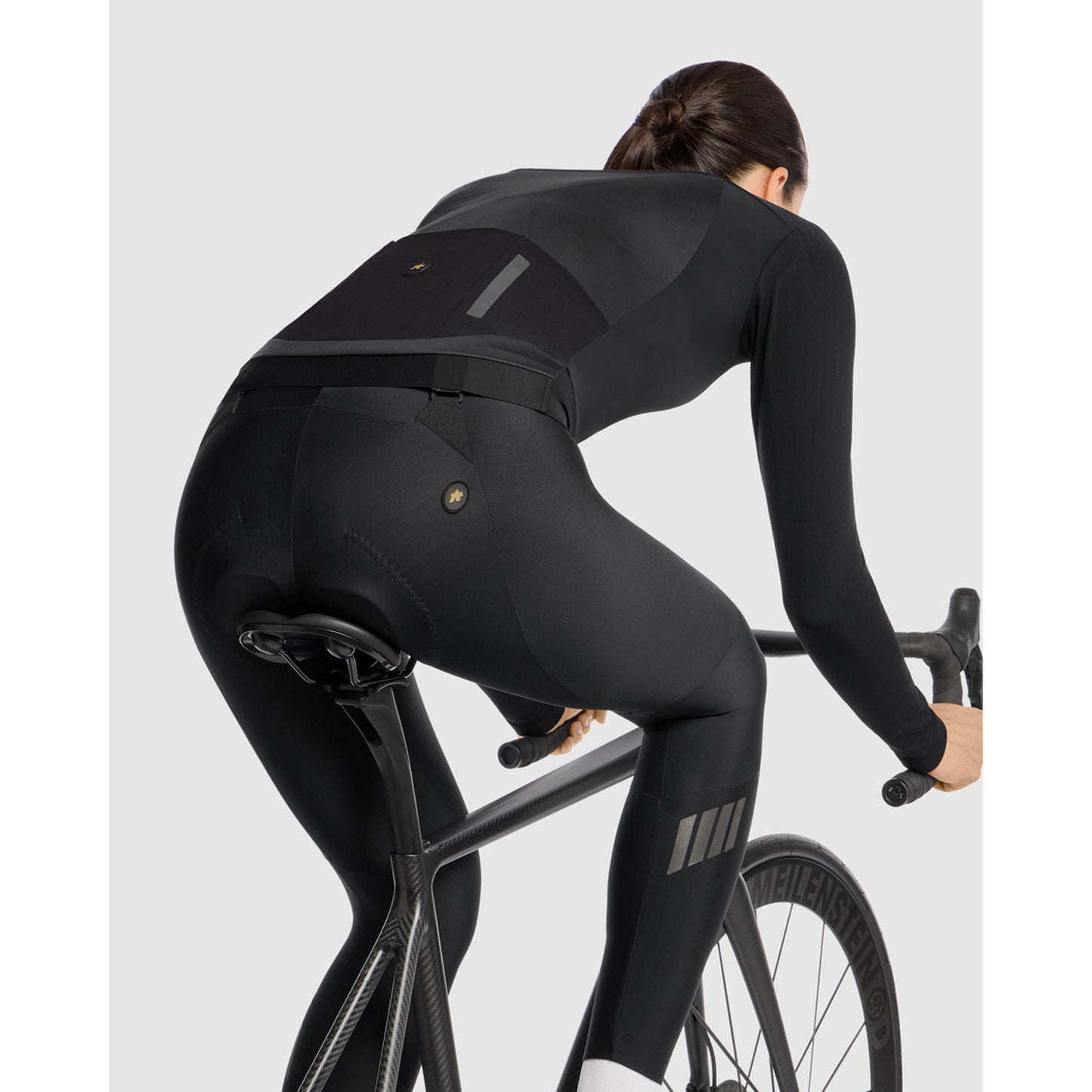 Casaco preto ASSOS UMA GTV S11 para mulher