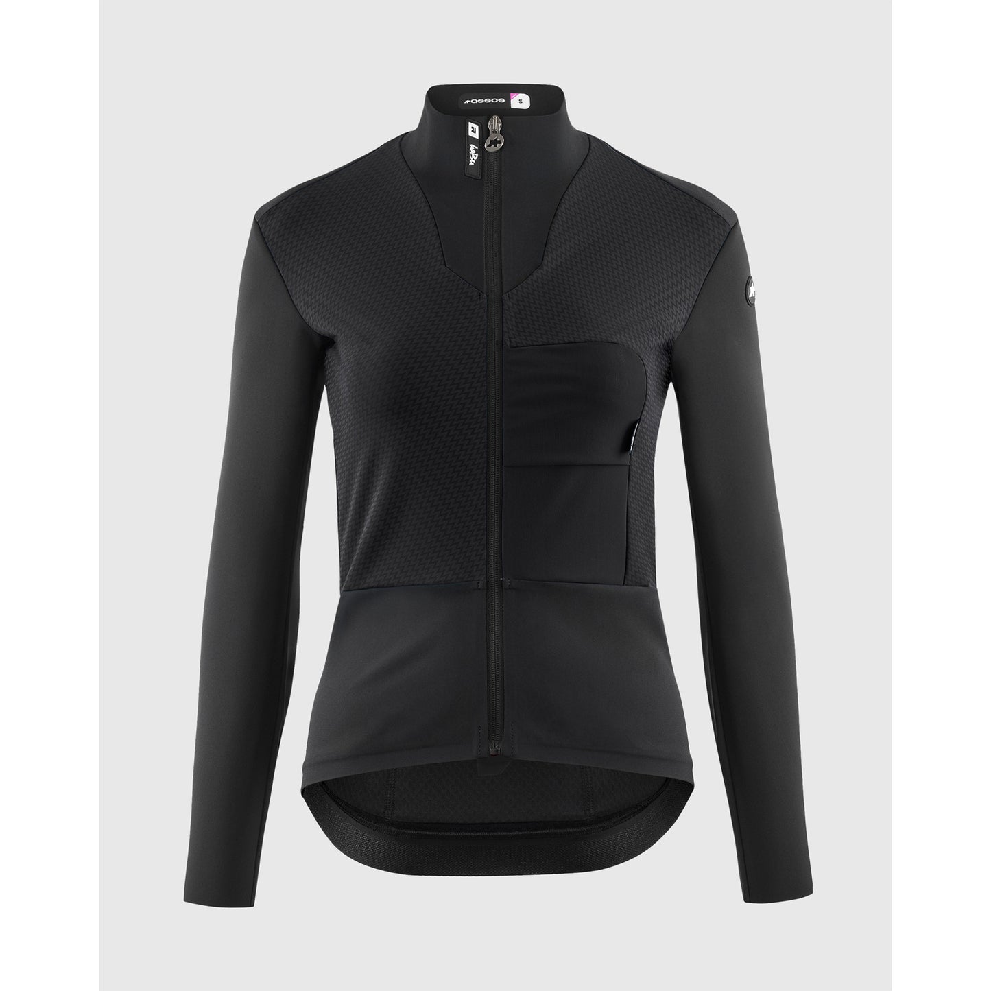 Casaco preto ASSOS DYORA R S11 para mulher