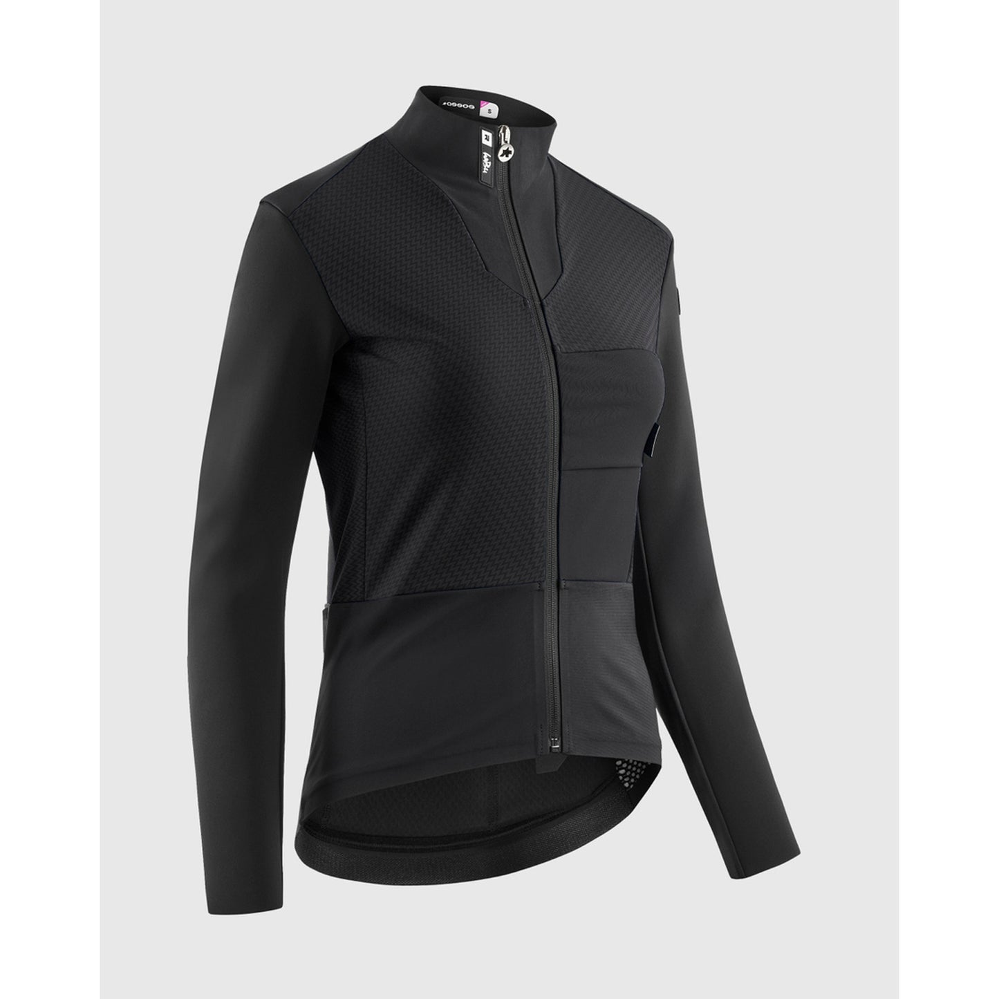 Casaco preto ASSOS DYORA R S11 para mulher