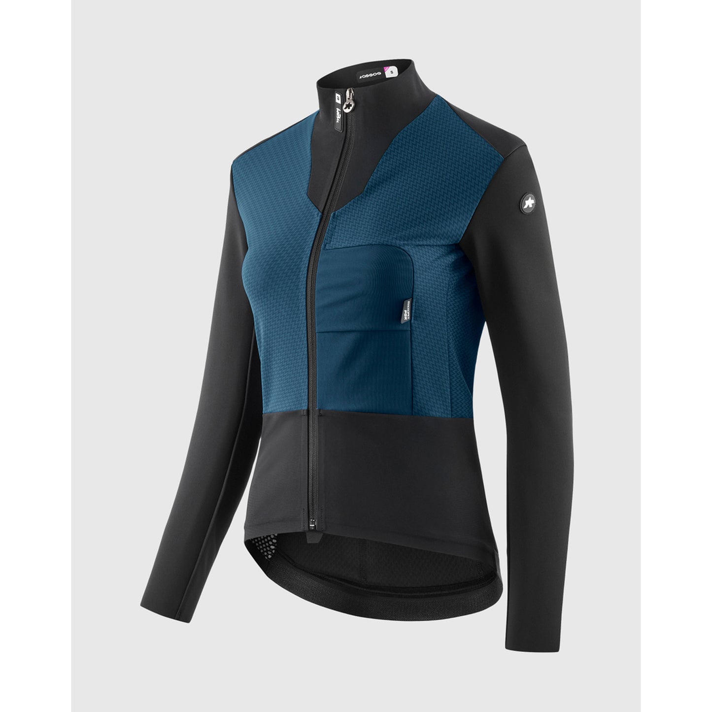 Casaco ASSOS DYORA R S11 para mulher Azul petróleo