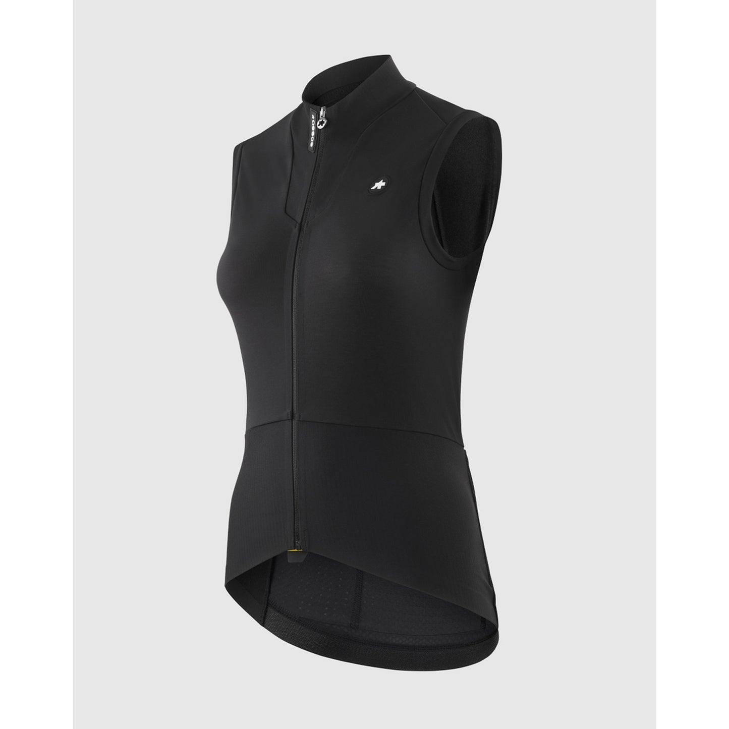Casaco sem mangas preto ASSOS DYORA R S11 para mulher