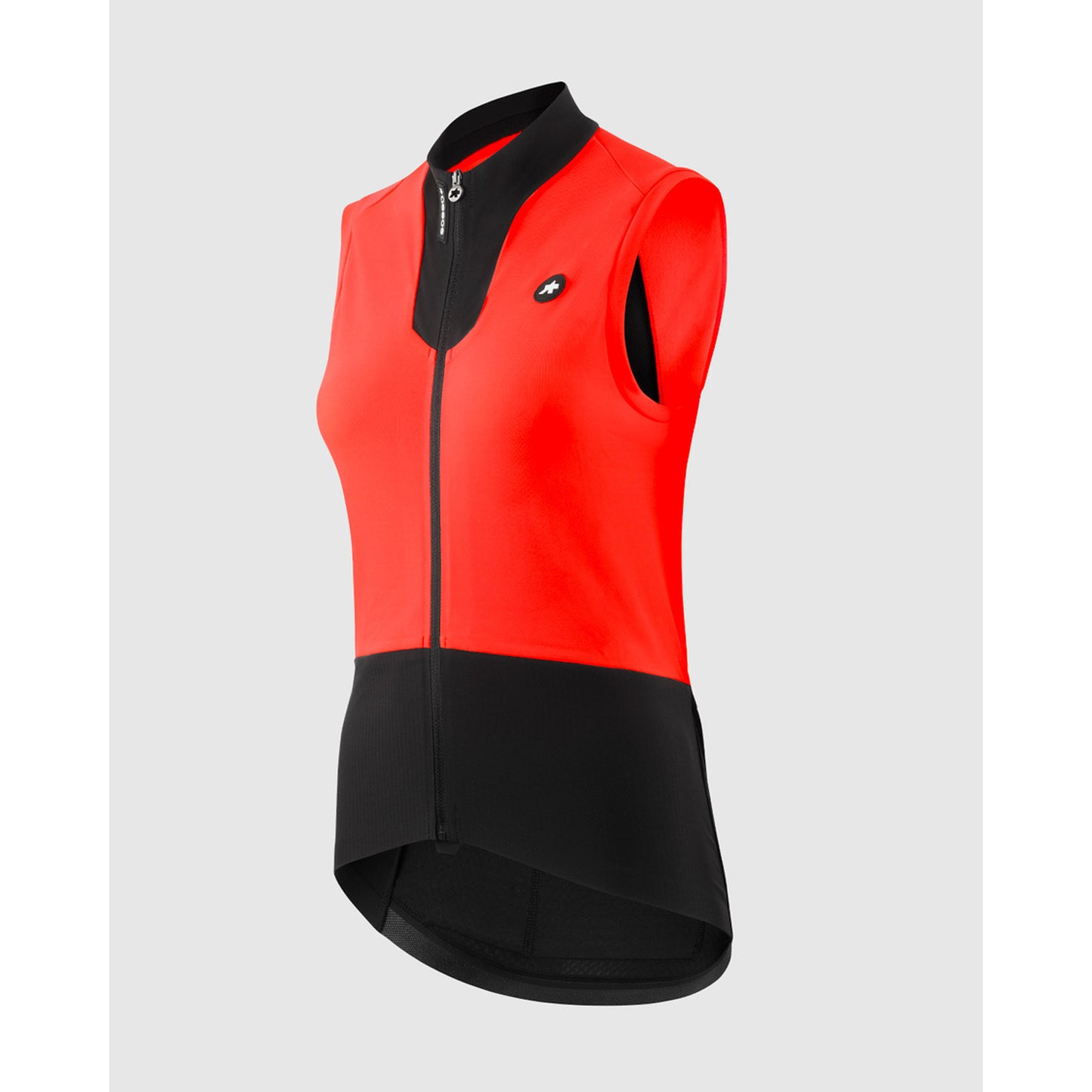 Casaco sem mangas ASSOS DYORA R S11 para mulher LollyRed