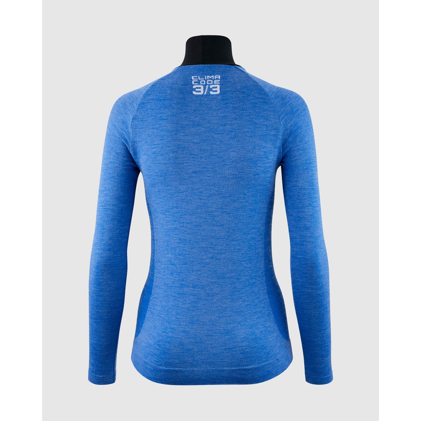 ASSOS WOM UZ P1 Manga comprida para mulher Calypso Blu Roupa interior