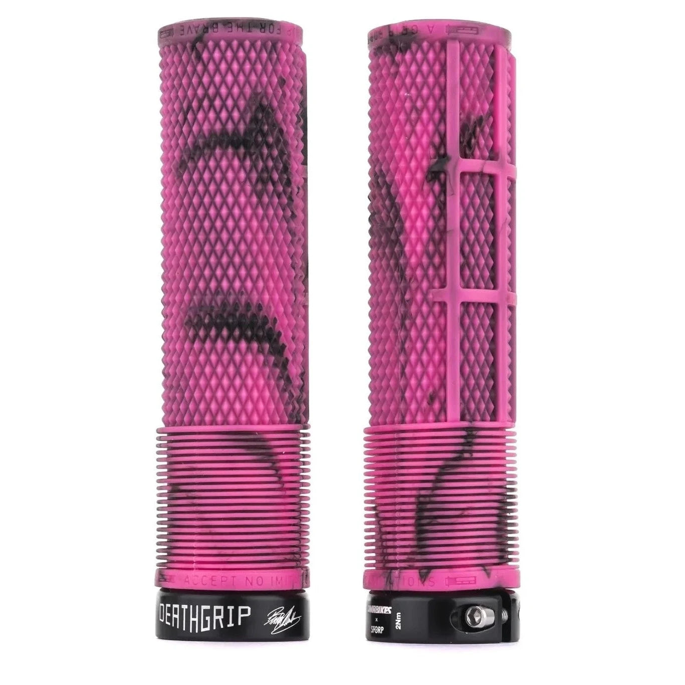 Punhos DMR DEATHGRIP Grande Lock-on Rosa/Camo