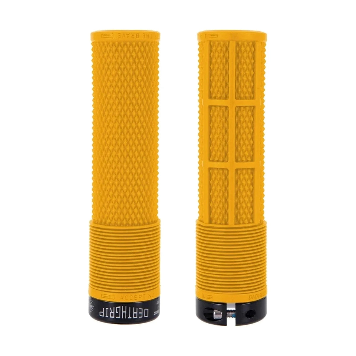 Grips DMR DEATHGRIP Medium Lock-on Amarelo