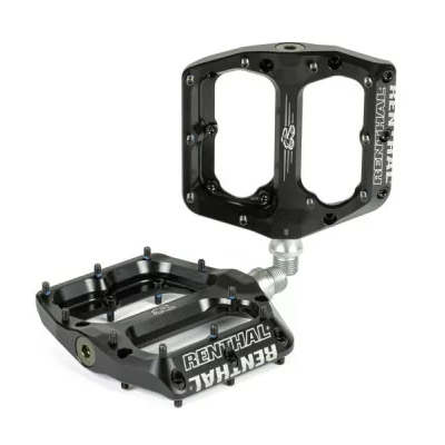 Pedais planos RENTHAL REVO-F Preto