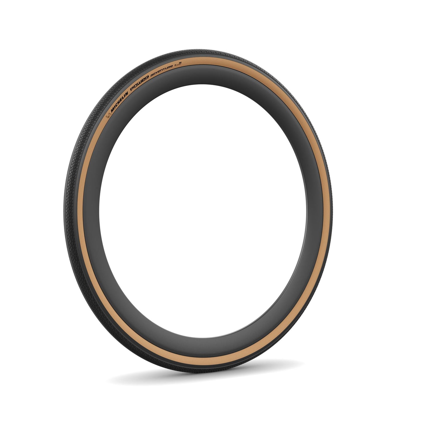 Pneu MICHELIN POWER ADVENTURE Competition Line 700x42c Tubeless Ready Castanho