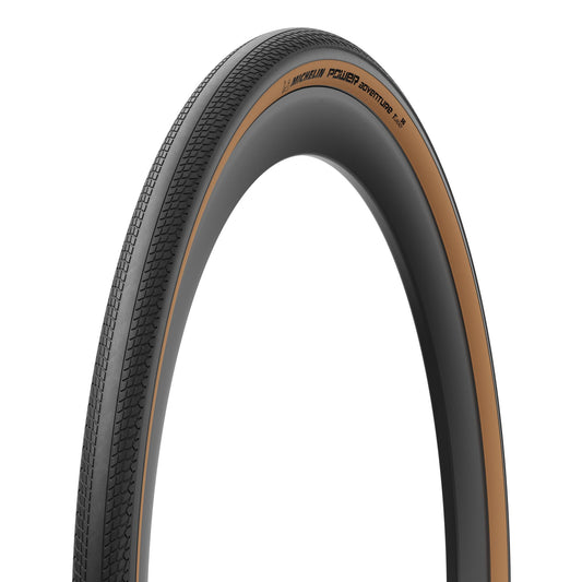 Pneu MICHELIN POWER ADVENTURE Competition Line 700x30c Tubeless Ready Castanho