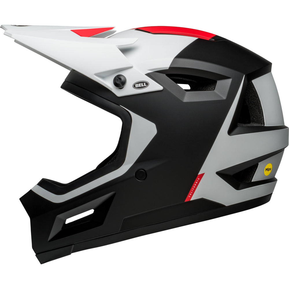 Capacete MTB BELL SANCTION 2 DLX MIPS Preto/Branco