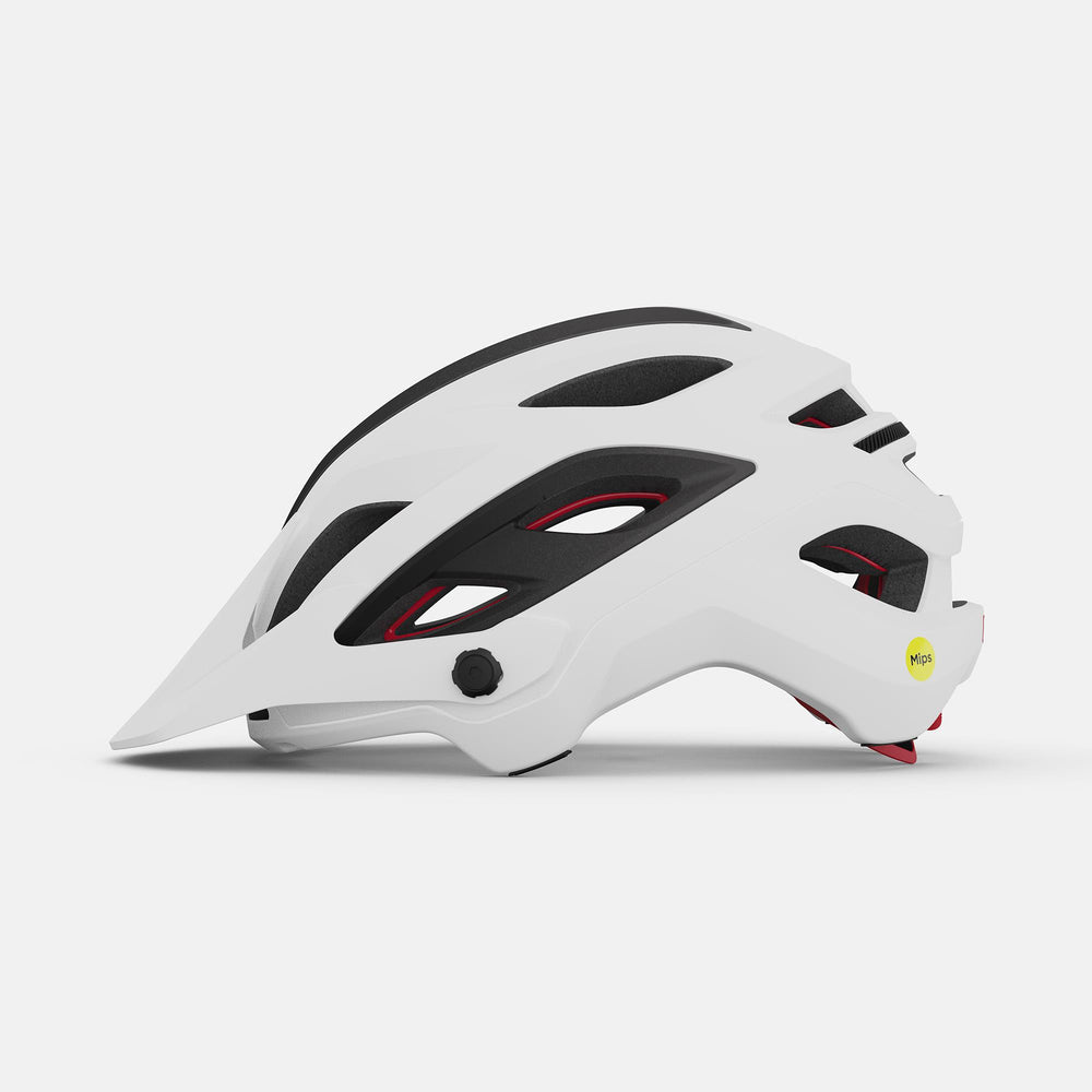 Capacete de BTT GIRO MERIT SPHERICAL Branco/Preto mate
