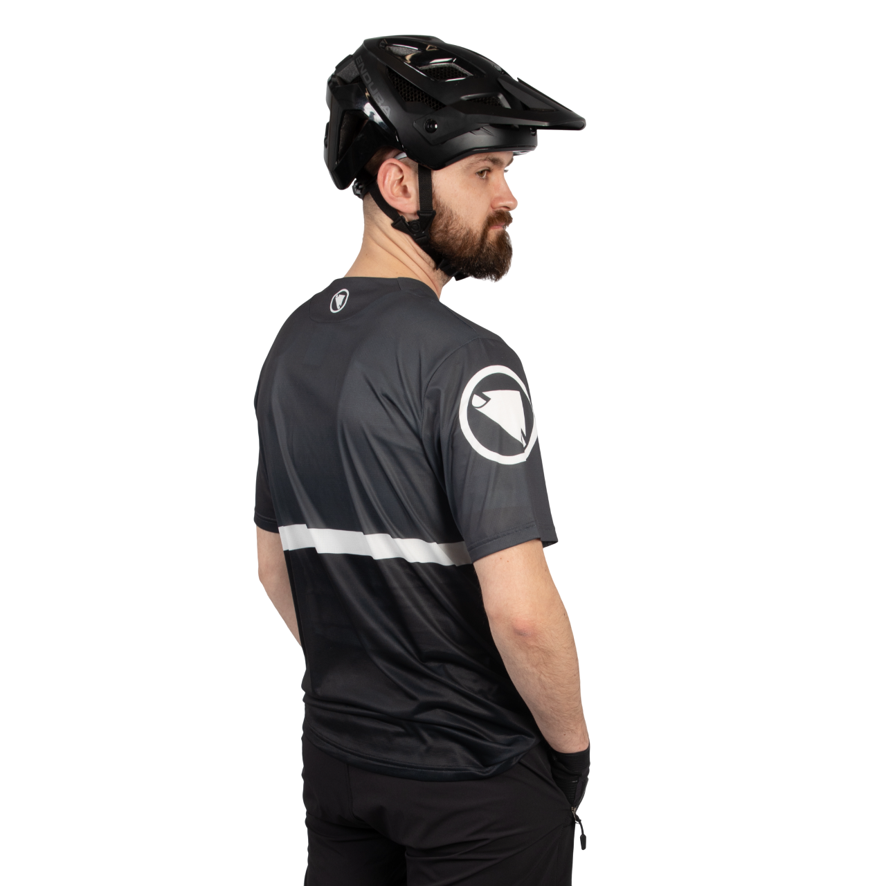 Camisola de manga curta ENDURA SINGLETRACK CORE TEE II Preto 2025