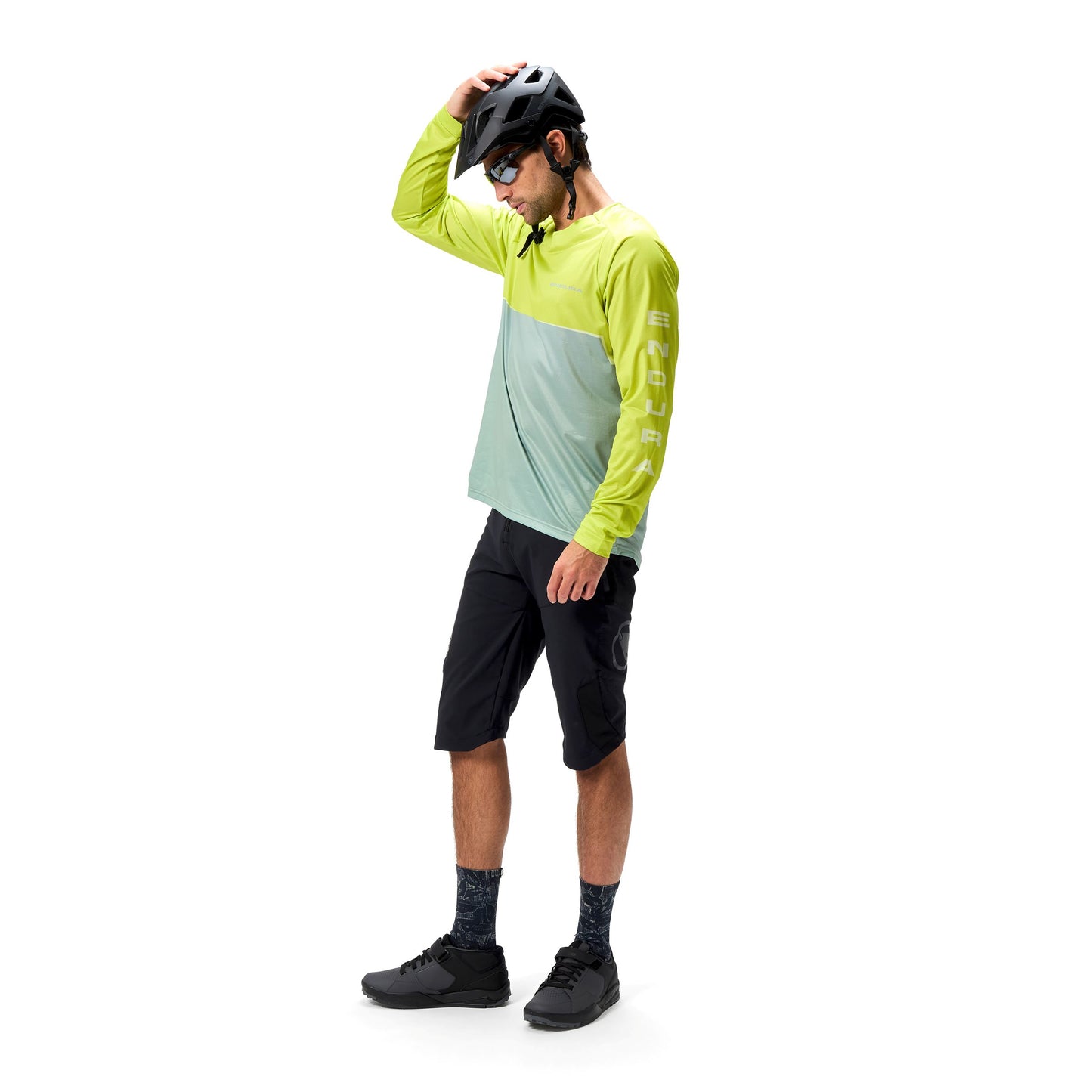 Camisola de manga comprida ENDURA CORE PRINTED Verde 2025