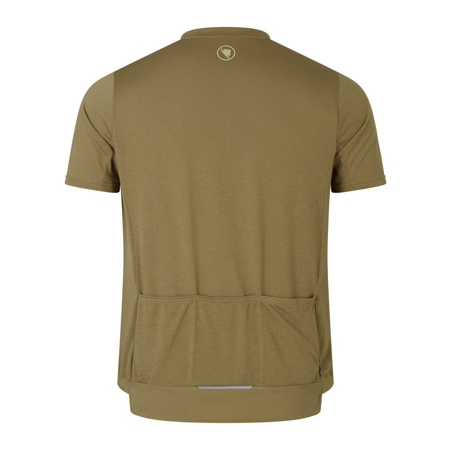 Camisola de manga curta ENDURA LOOP ZIPPED Cáqui 2025