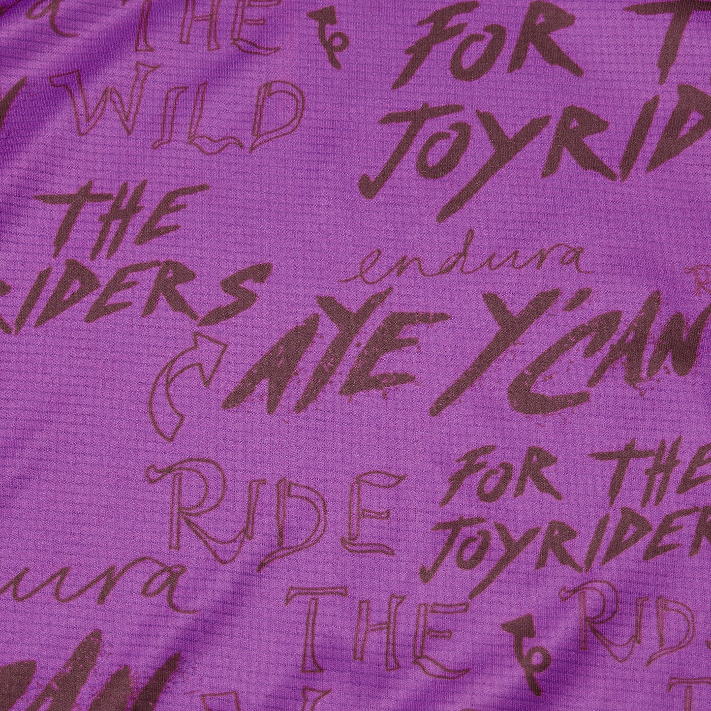 Camisola de manga curta ENDURA SINGLETRACK Junior Roxo