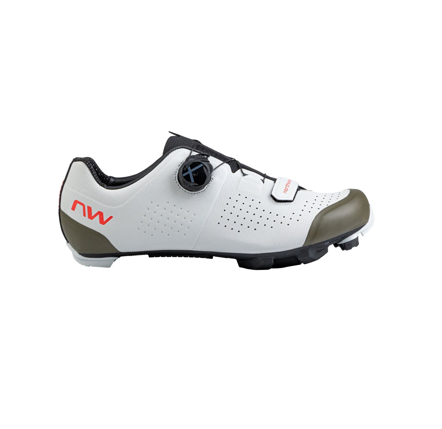 NORTHWAVE RAZER Sapatos de BTT XC/Gravel cinzento-claro/verde