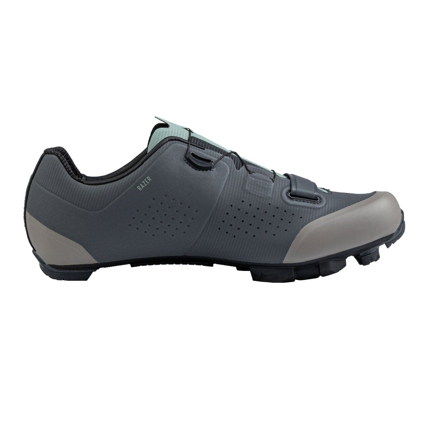 NORTHWAVE RAZER XC/Gravel MTB Sapatos Cinzento Escuro/Bege