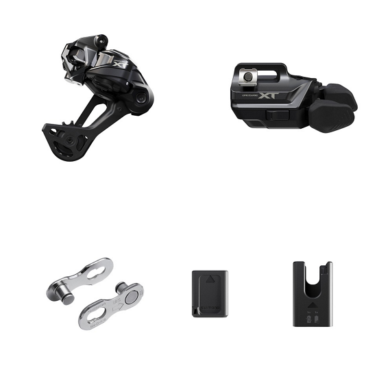 Kit de atualização SHIMANO XT Di2 M8250 Sem fios SGS Conjunto de alavanca de gaiola longa